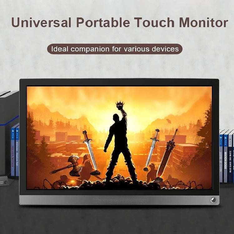 Waveshare 15.6 inch 1920x1080 Full HD Universal Portable IPS Touch Monitor, HD Port /Type-C
