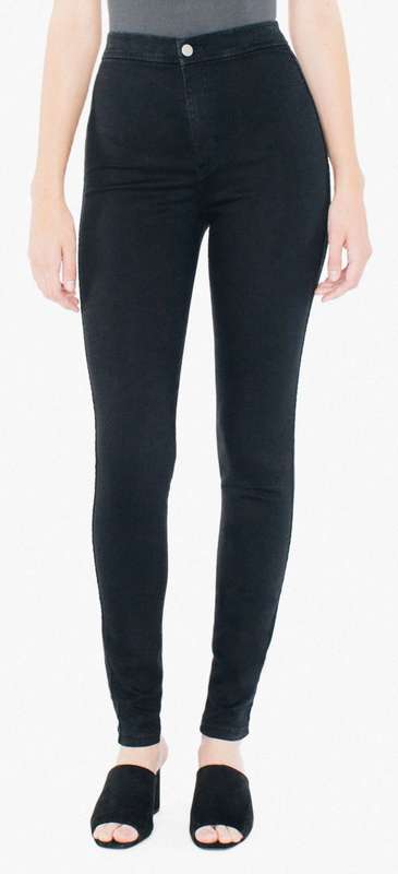 AMERICAN APPAREL Easy Jeans - Black