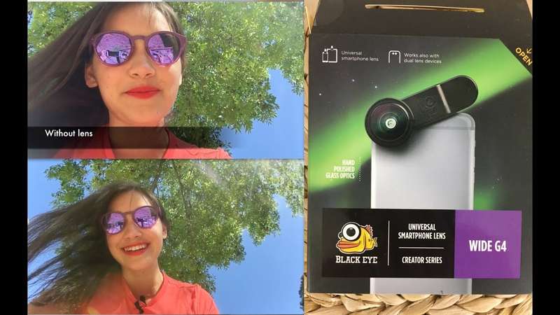 BLACK EYE Wide G4 Universal Smartphone Camera Lens