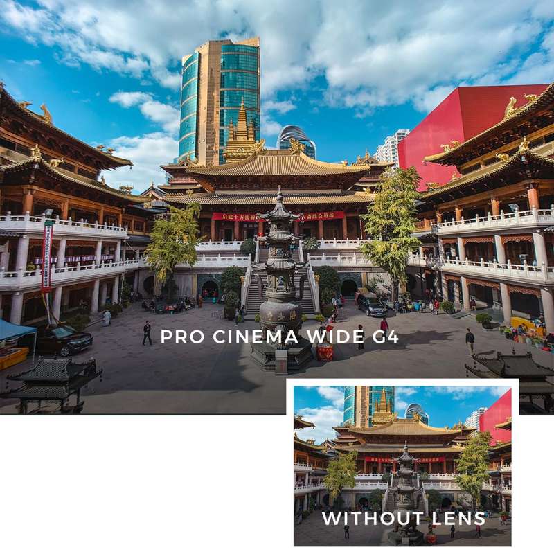 BLACK EYE Pro Cinema Wide G4 Universal Smartphone Camera Lens
