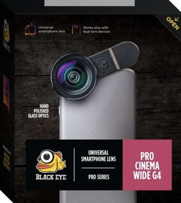 BLACK EYE Pro Cinema Wide G4 Universal Smartphone Camera Lens