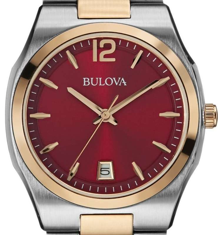Authentic BULOVA Two Tone Stainless Steel Ladies Watch