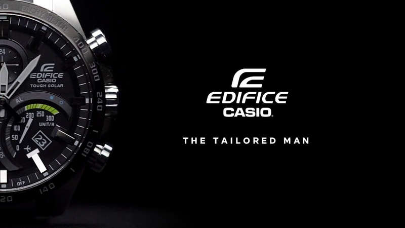 Authentic CASIO Edifice Stainless Steel Chronograph Mens Watch