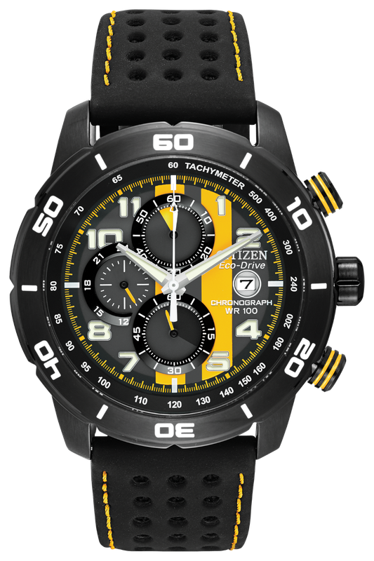 Authentic CITIZEN Eco-Drive Primo Chronograph Mens Watch