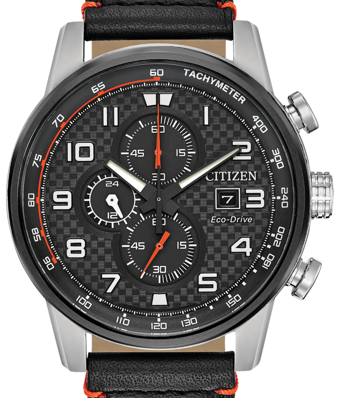 Authentic CITIZEN Eco-Drive Primo Racing Chronograph Mens Watch