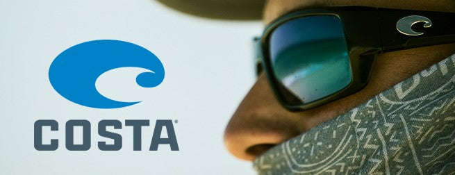 Authentic COSTA DEL MAR Luke 400P Polarised Sunglasses