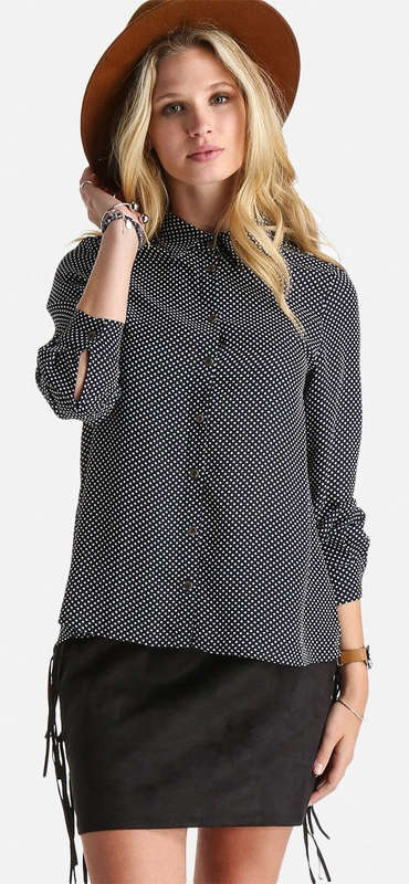 DAILYFRIDAY Sass Printed Spot Blouse