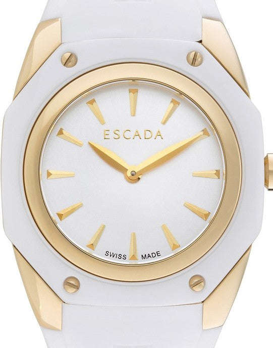 Authentic ESCADA Naomi Ceramic Bezel Swiss Made Ladies Watch