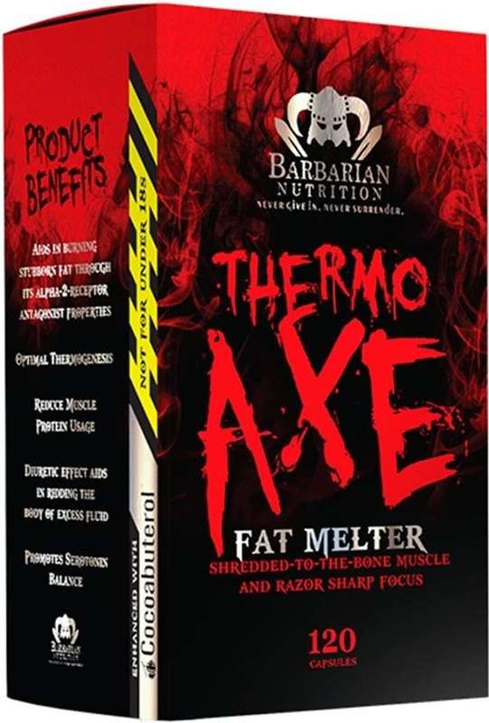 BARBARIAN NUTRITION Thermo Axe 2.0 - 120's
