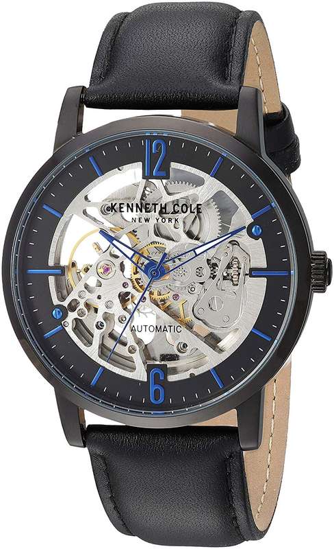 Authentic KENNETH COLE Skeleton Automatic Mens Watch