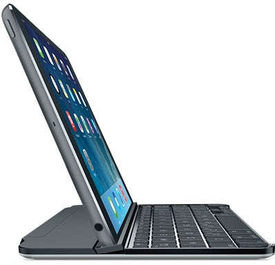 LOGITECH Ultrathin Magnetic Clip-On Bluetooth Keyboard Cover For Ipad Mini & Ipad Mini With Retin...
