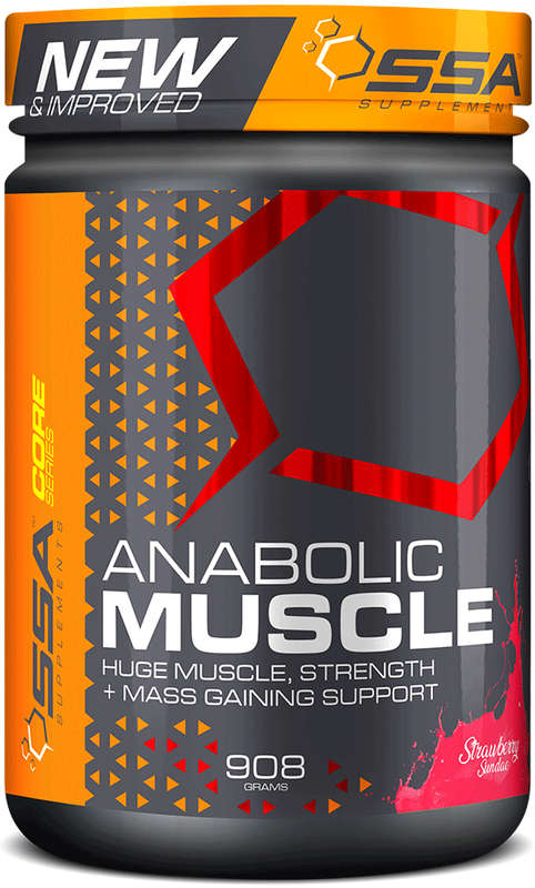 SSA Anabolic Muscle Stack 908g