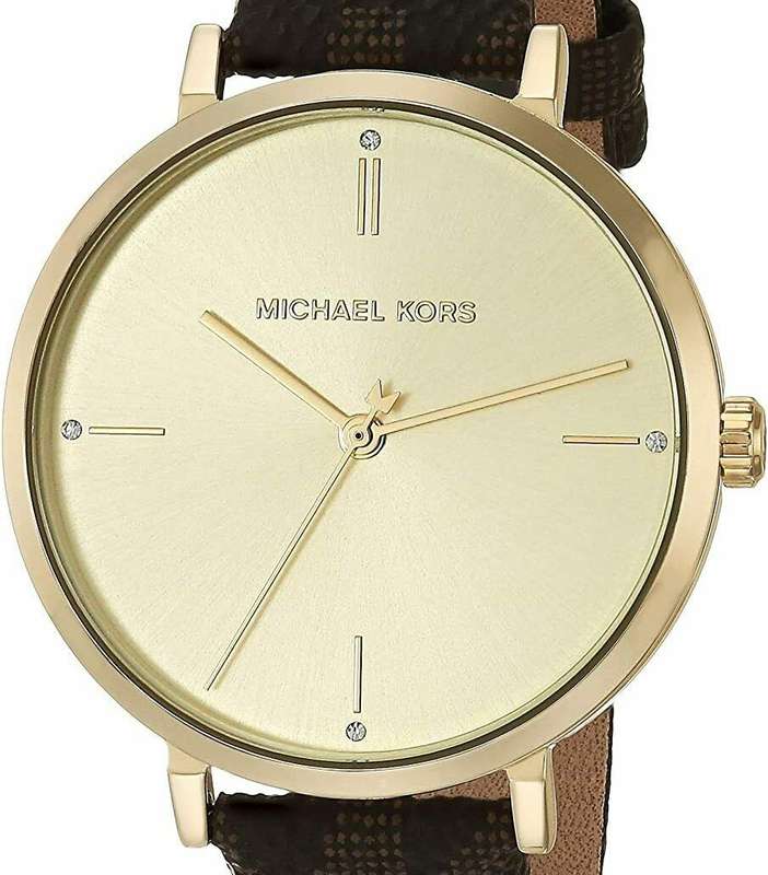 Authentic MICHAEL KORS Jayne Crystal Accented Ladies Watch