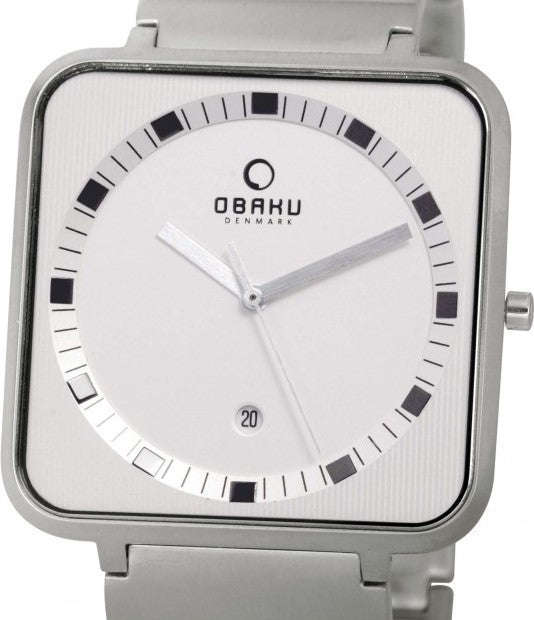 Authentic OBAKU Denmark Harmony Stainless Steel Mens Watch