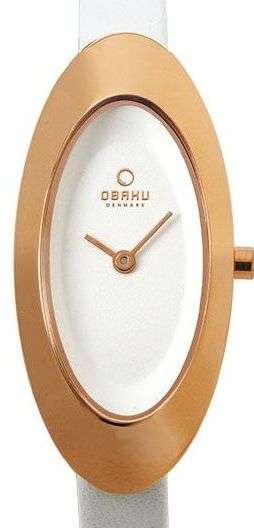 Authentic OBAKU Denmark Rose Gold Ladies Watch