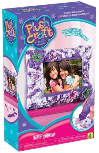 ORB FACTORY PlushCraft Fabric By Number - BFF Pillow Kit