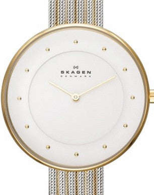 Authentic SKAGEN Denmark Ultra Slim Large Dial Ladies Watch