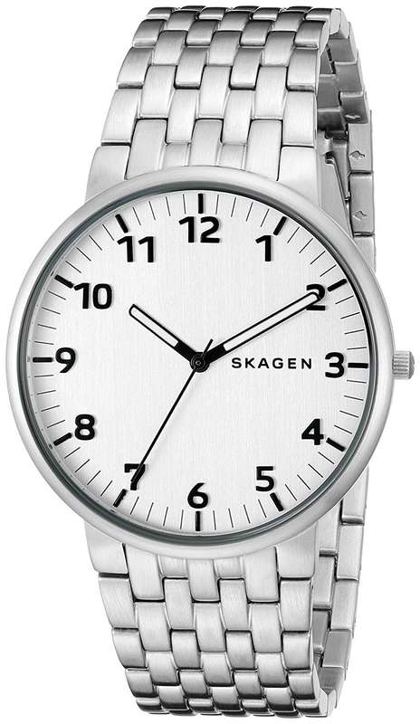 Authentic SKAGEN Denmark Ancher Stainless Steel Mens Watch