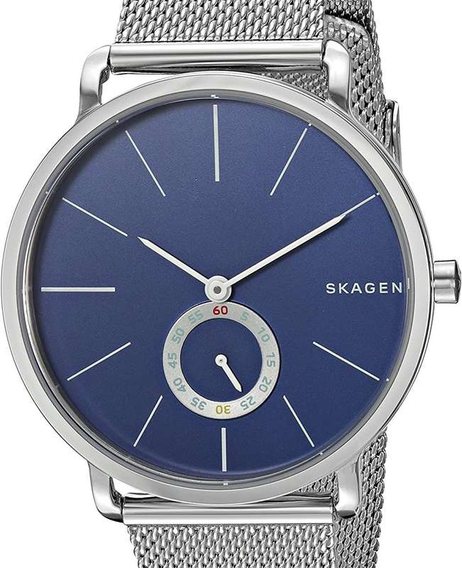 Authentic SKAGEN Denmark Hagen Mesh Band Mens Watch