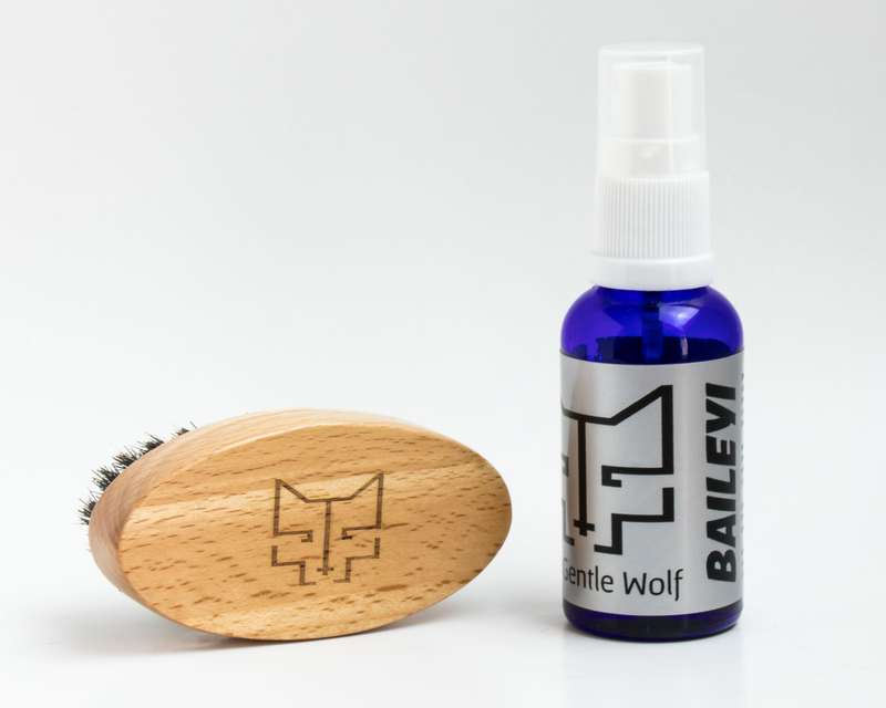 Baileyi Beard Oil + Boar Bristle Beard Brush