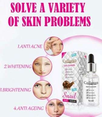 Snail Collagen Serum for Face