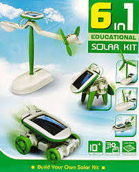 6 in 1 Solar Robot Kit
