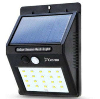 Solar Power Sensor Wall Light 20 LED Bright Wireless Security Motion