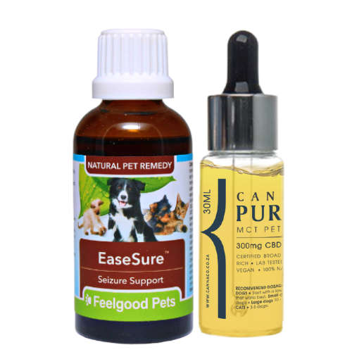 Pet Seizure Combo: EaseSure + Cannapaw Oil (SAVE 10%)