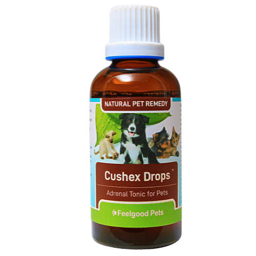 Cushex Drops - Natural remedy supports dog & cat adrenal health