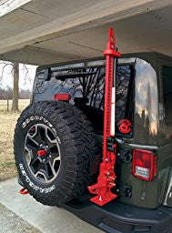 TeraFlex Jeep JK/JKU HD Hinged Carrier Hi-Lift Jack & Accessory Mount Kit