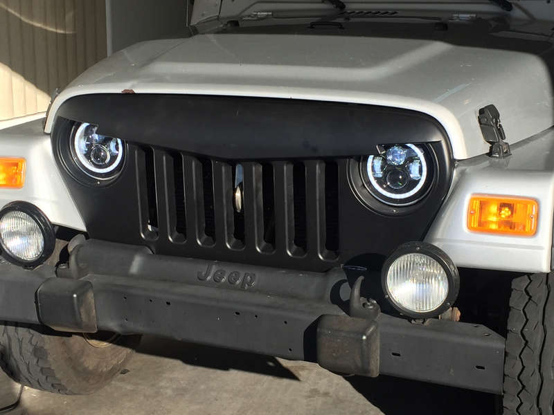 Jeep Wrangler TJ Angry Bird Grille