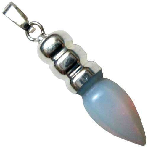 Opalite Pendulum Pendant - about 46x9mm