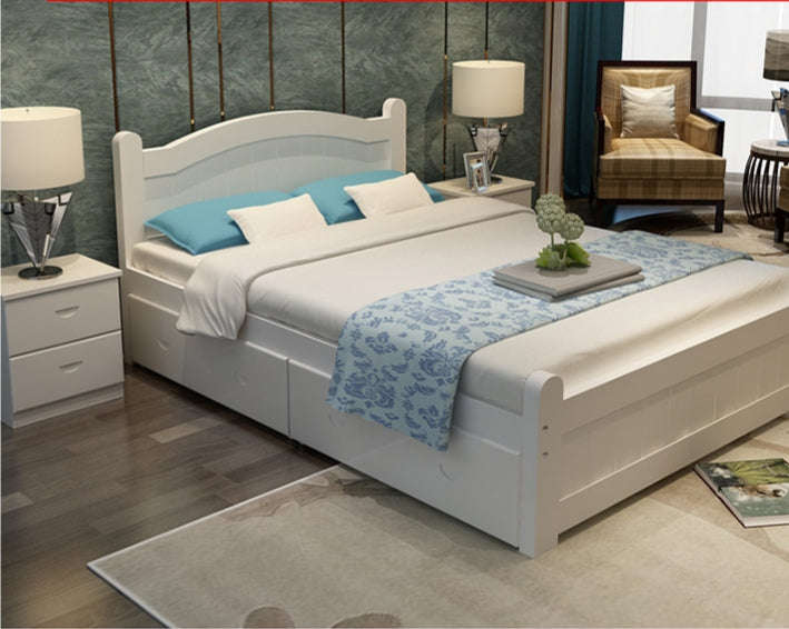 Curvy Isabella bed - Three-quarter