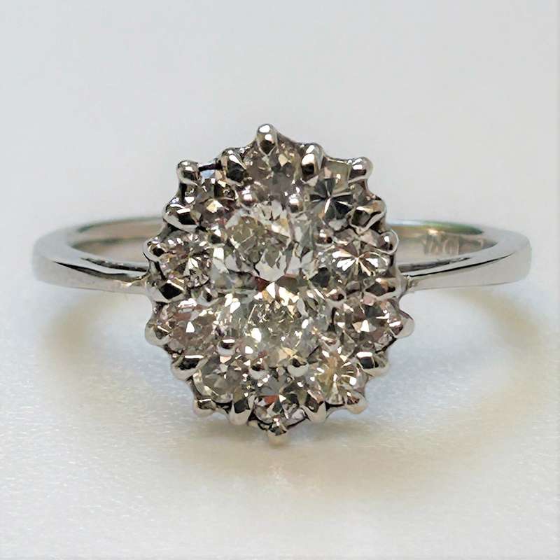 18ct White Gold Diamond Ring