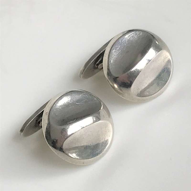 Georg Jensen Silver Cufflinks #82 by Flemming Eskildsen