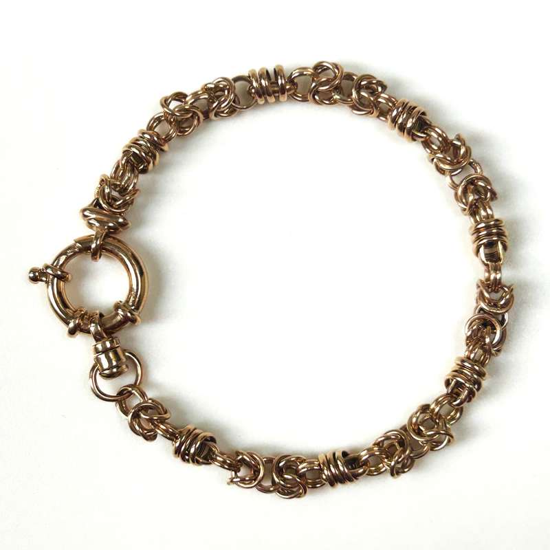 9ct Yellow Gold Chain Bracelet