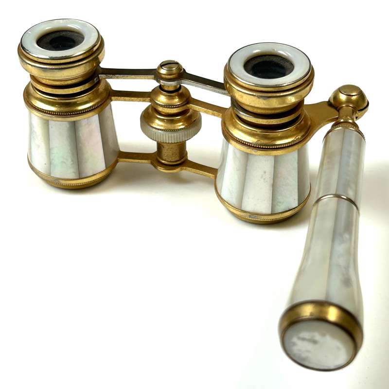 Vintage Opera Glasses with Case