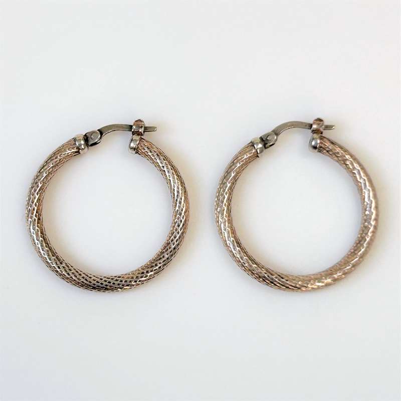 Sterling Silver Hoop Earrings