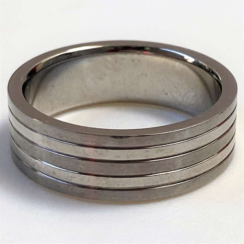 Stainless Steel Mens Ring