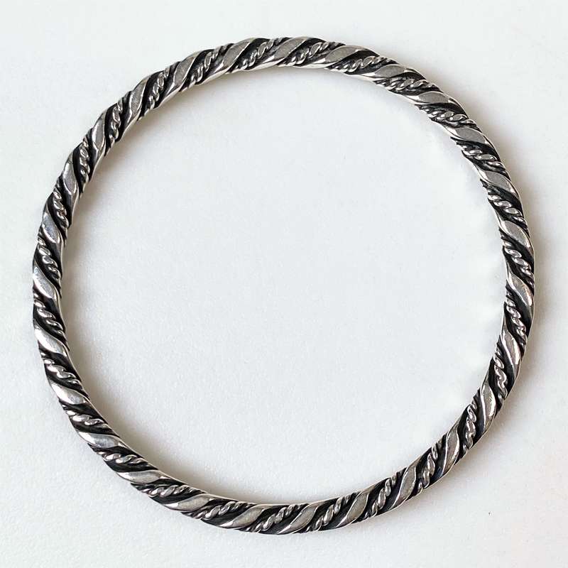 Georg Jensen Sterling Silver Bracelet Bangle Design 17B