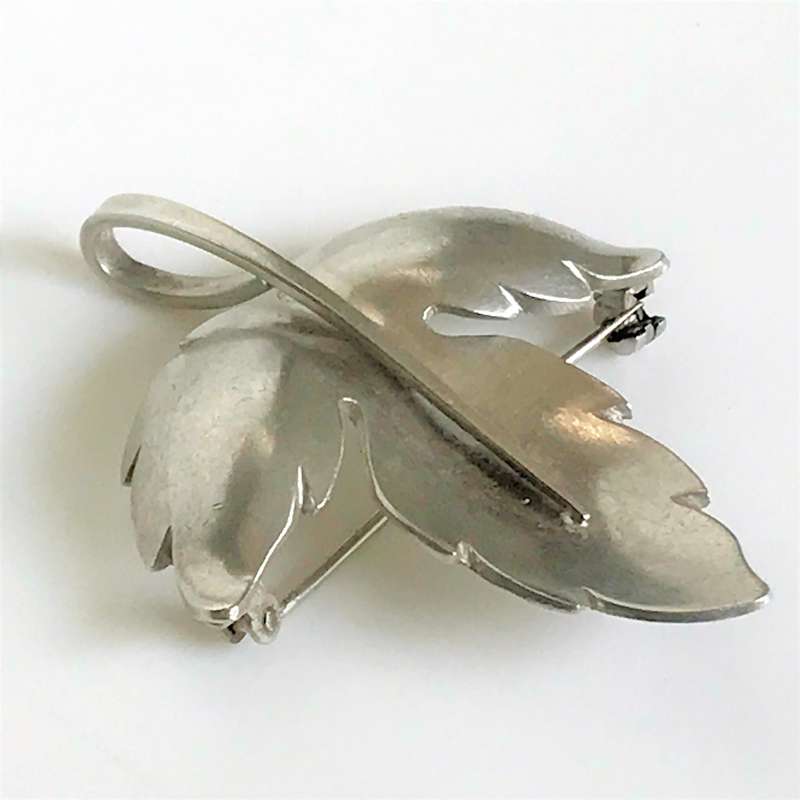 Sterling Silver Pendant Brooch by Birger Haglund