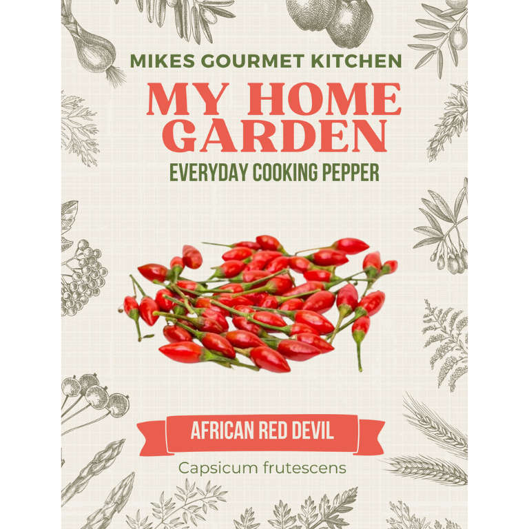 African Red Devil Pepper Seeds