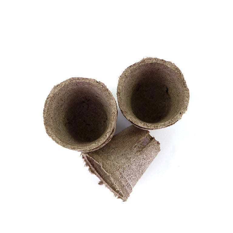 Jiffy Pot Round (6cm x 6cm) 12 Pack