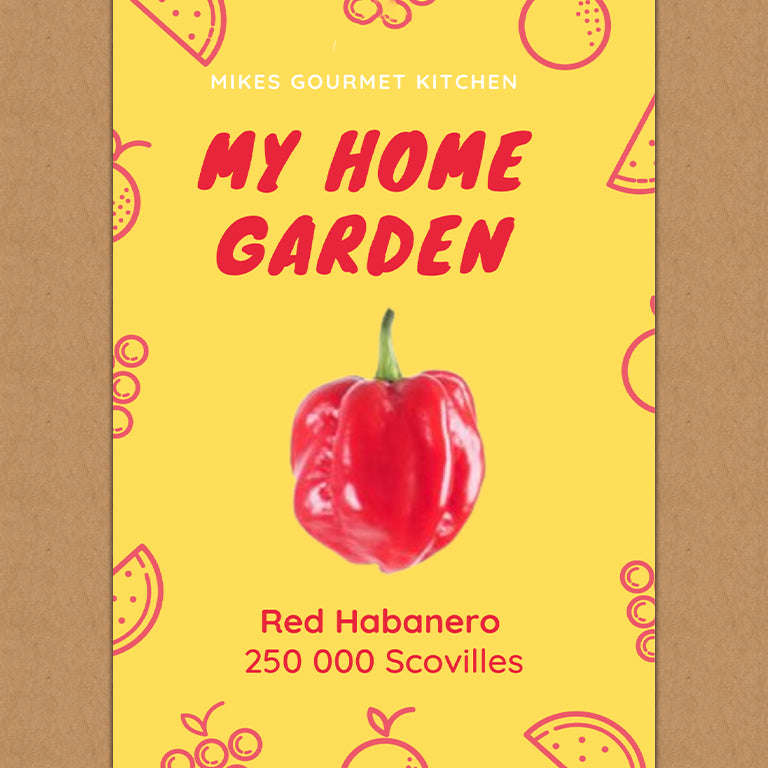 Red Habanero Chilli Pepper Grow Kit (50% Off)