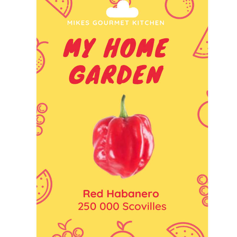 Red Habanero Pepper Seeds