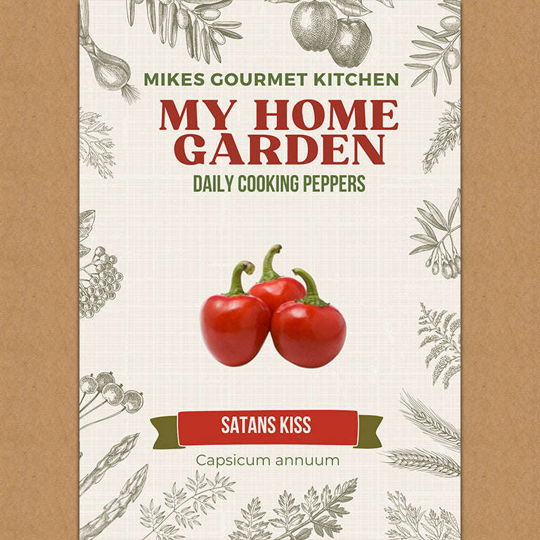Satans Kiss Chilli Pepper Grow Kit (50% Off)