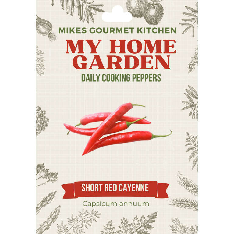 Short Red Cayenne Pepper Seeds