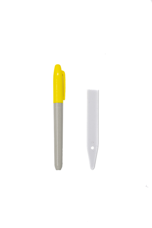 Plastic Plant Labels (50) + Garden Marker Pen