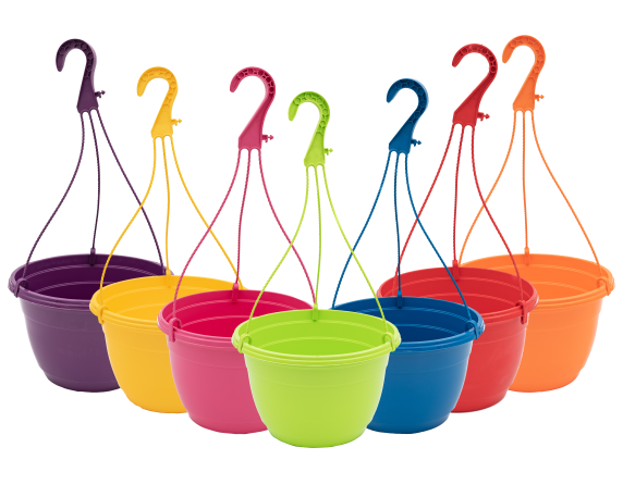 Hanging Baskets with Hanger - 25cm