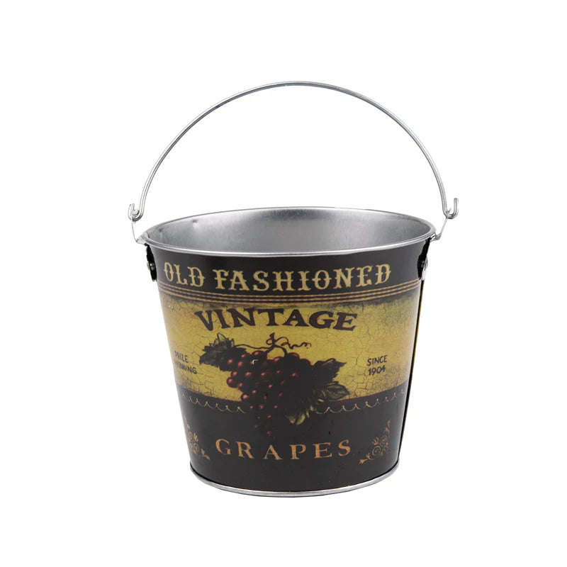 Old Fashioned Zinc Bucket Combo (6 buckets)